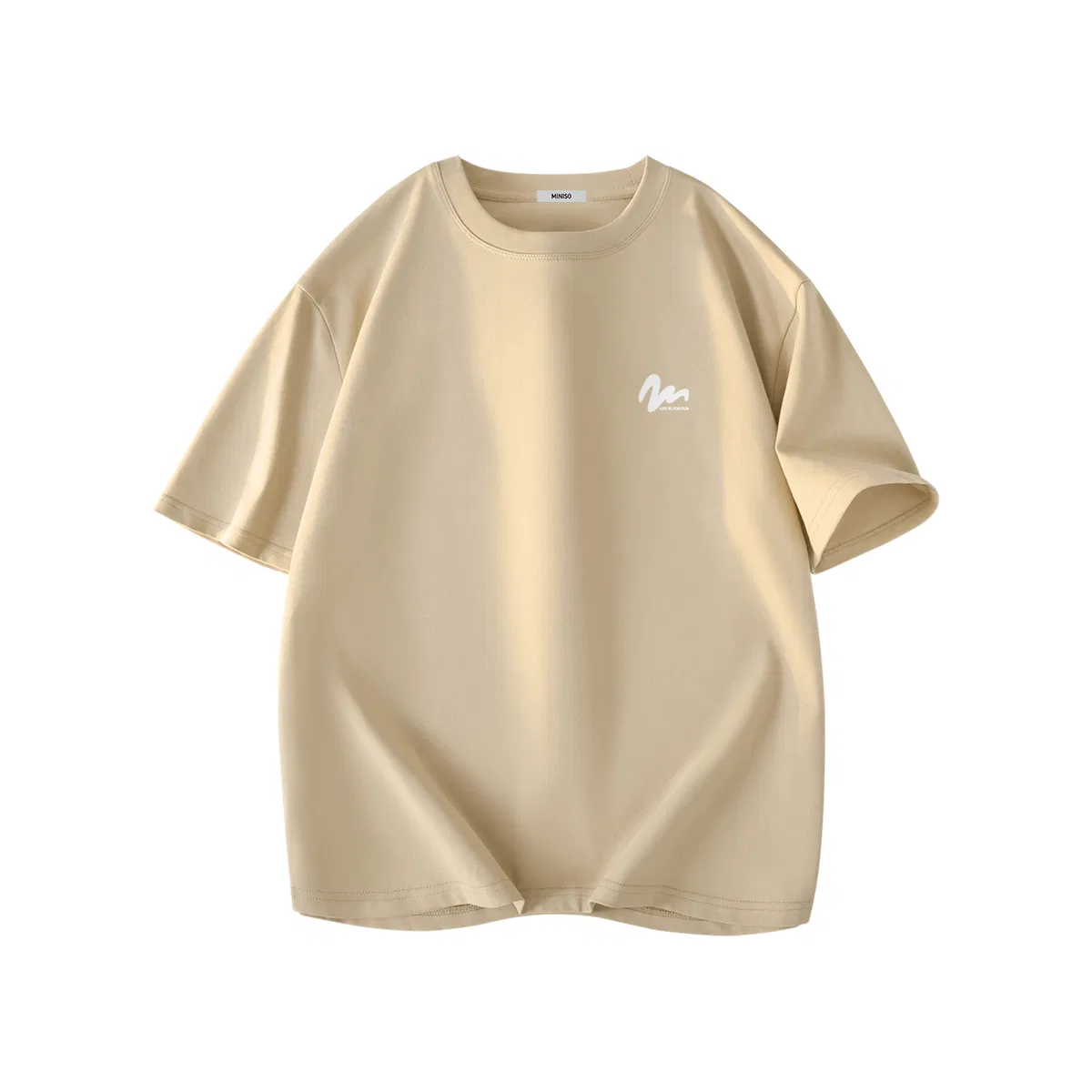 Футболка детская хлопковая MINISO, Khaki