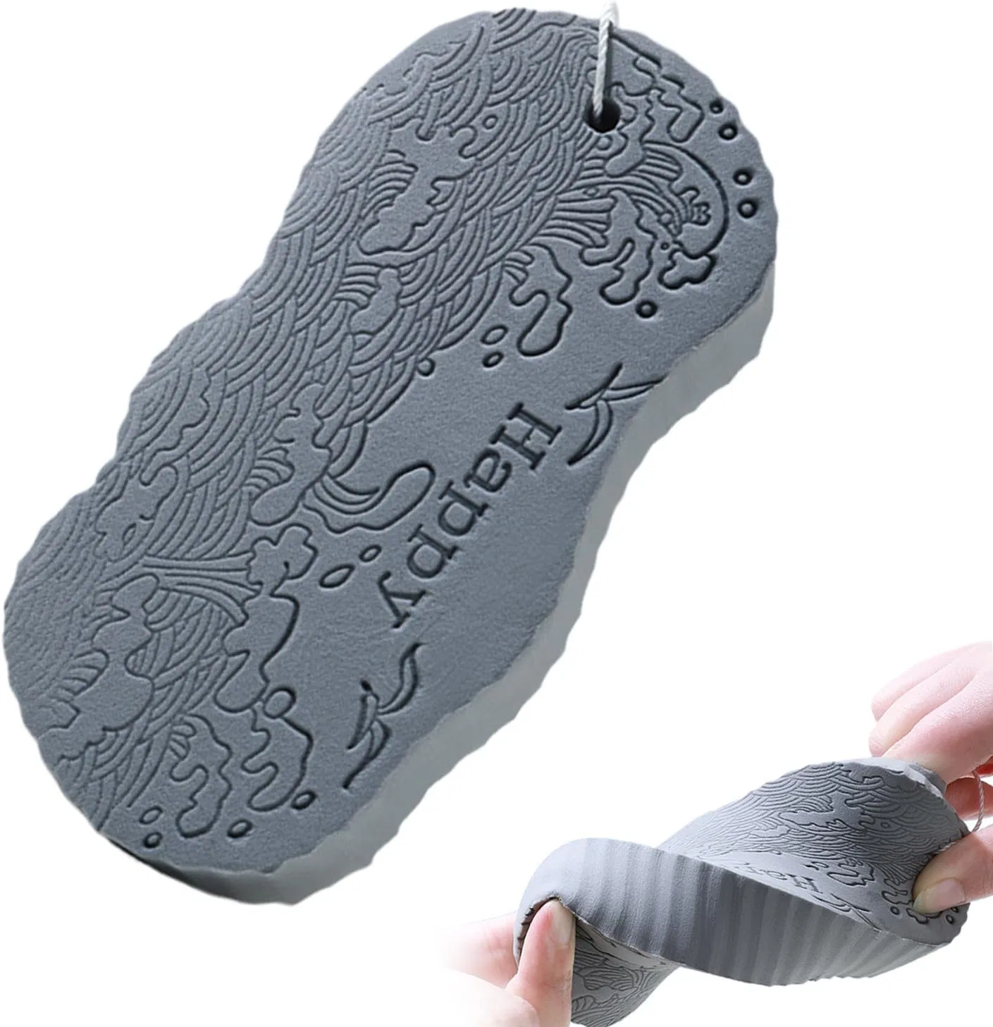 Мочалка для душа из PVA, универсальная, 24 г, 13x6x2.7 см Generisch