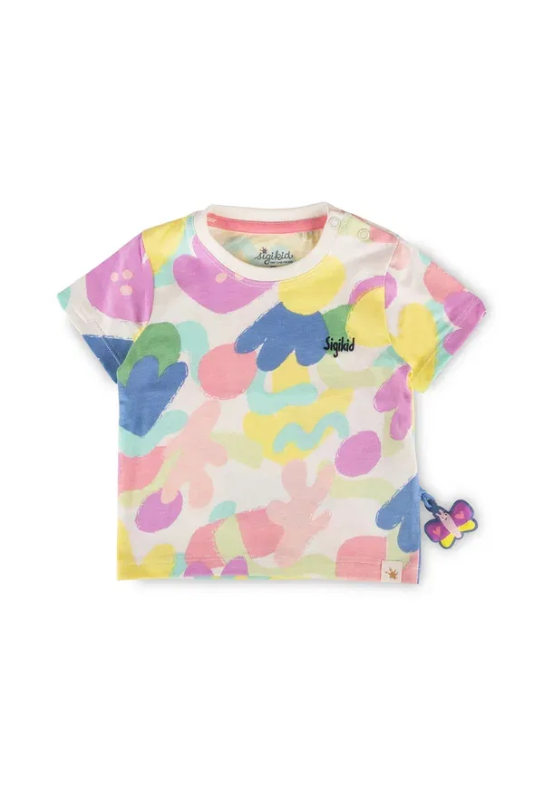 Футболка с животными T-shirt summer vibes - print t-shirt Sigikid, мультиколор