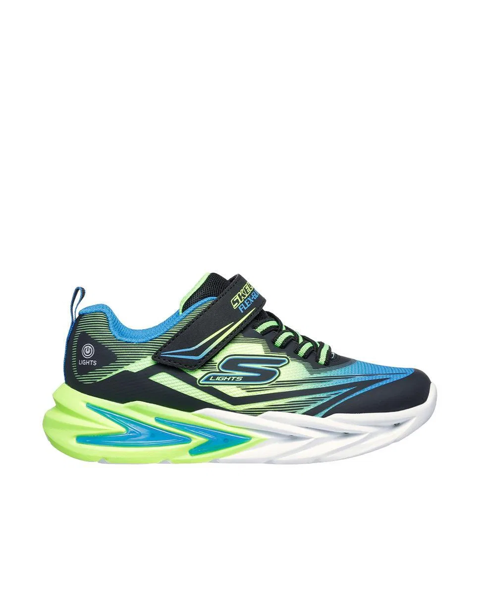 Детские кроссовки с принтом 400139L-BBLM Skechers, Blau