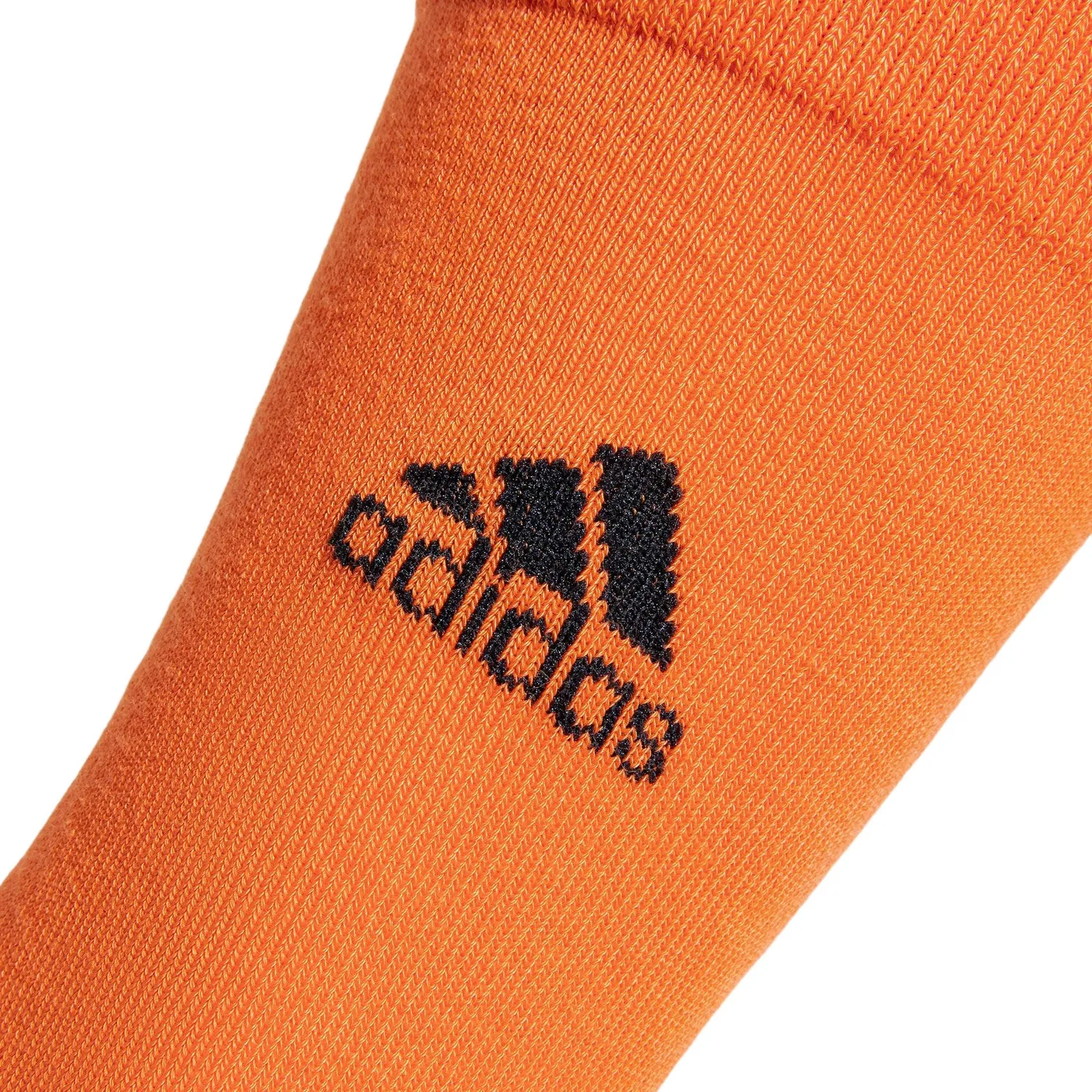 Женские носки с принтом Adidas, Half Impact Orange+Black — фото 3
