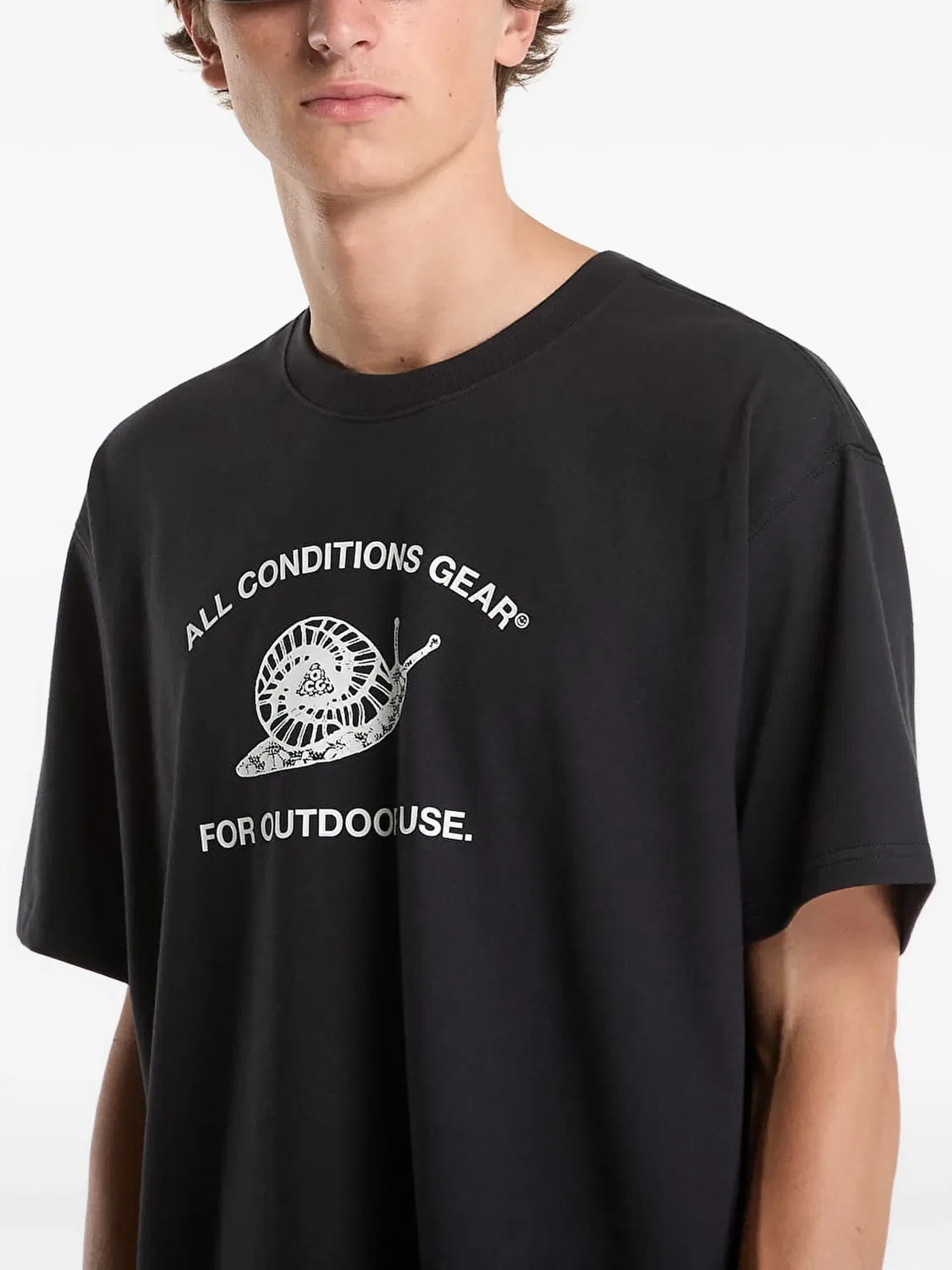 Футболка ACG Dri-FIT черная Nike, черный — фото 2