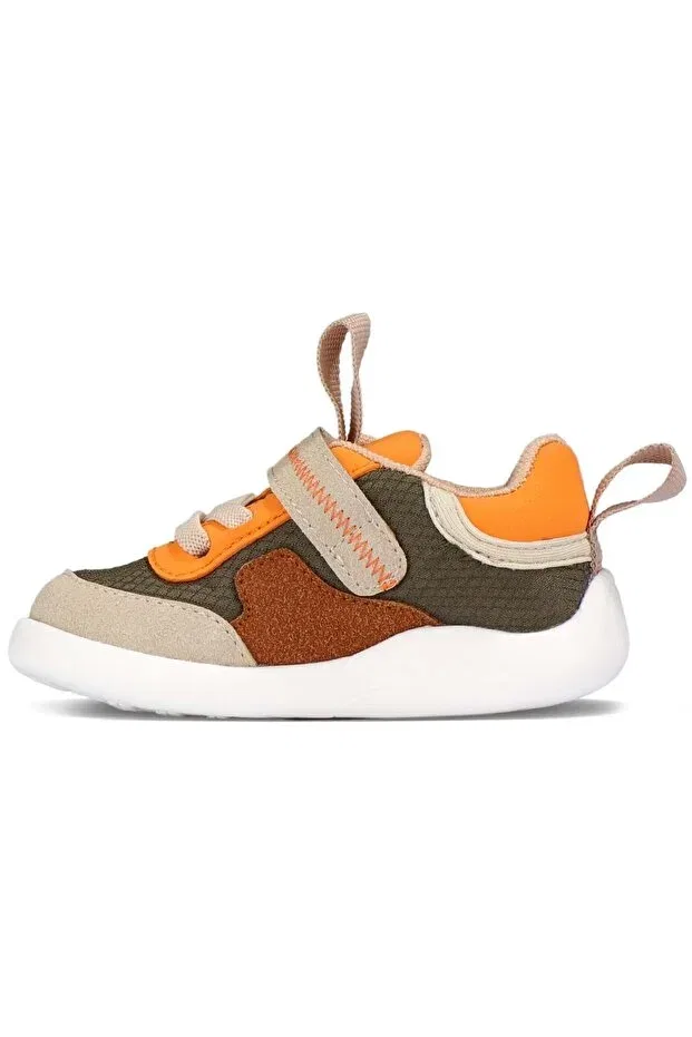 Детские ортопедические спортивные кроссовки с липучкой Vicco, Khaki — фото 2