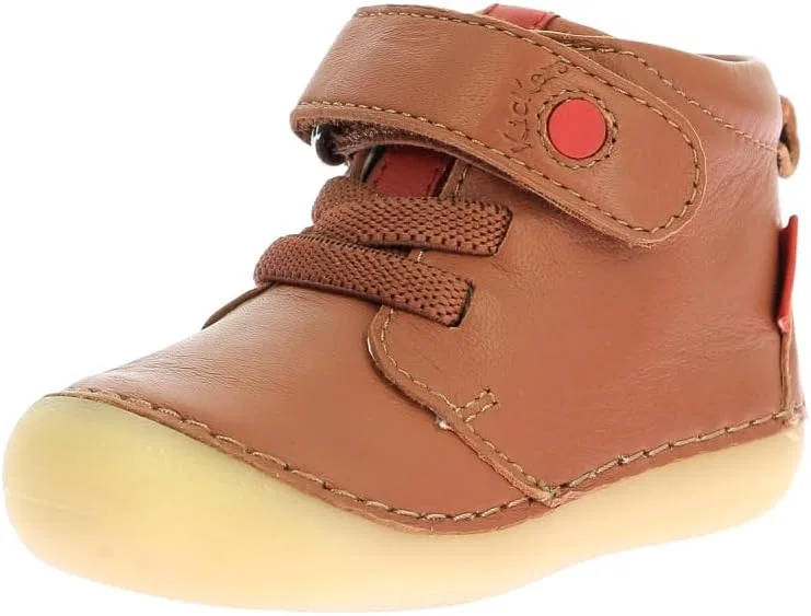 Детские ботинки на щиколотке Sonizikro Kickers, Camel