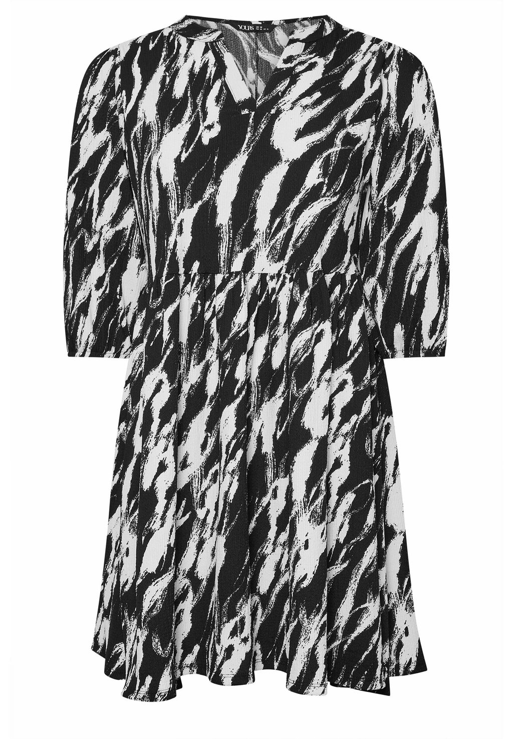 

Повседневное платье ABSTRACT TEXTURED Yours Clothing, черный