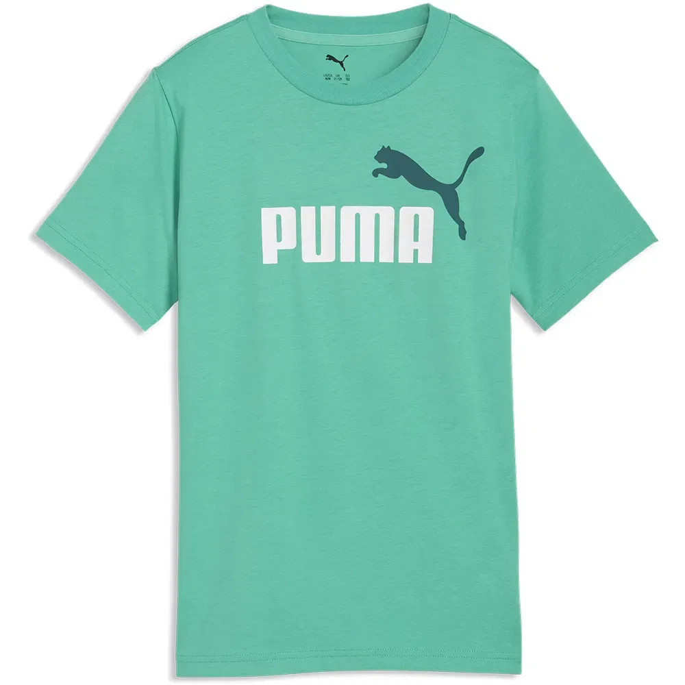 Футболка с коротким рукавом Puma Ess 2 Color No1 Log, зеленый