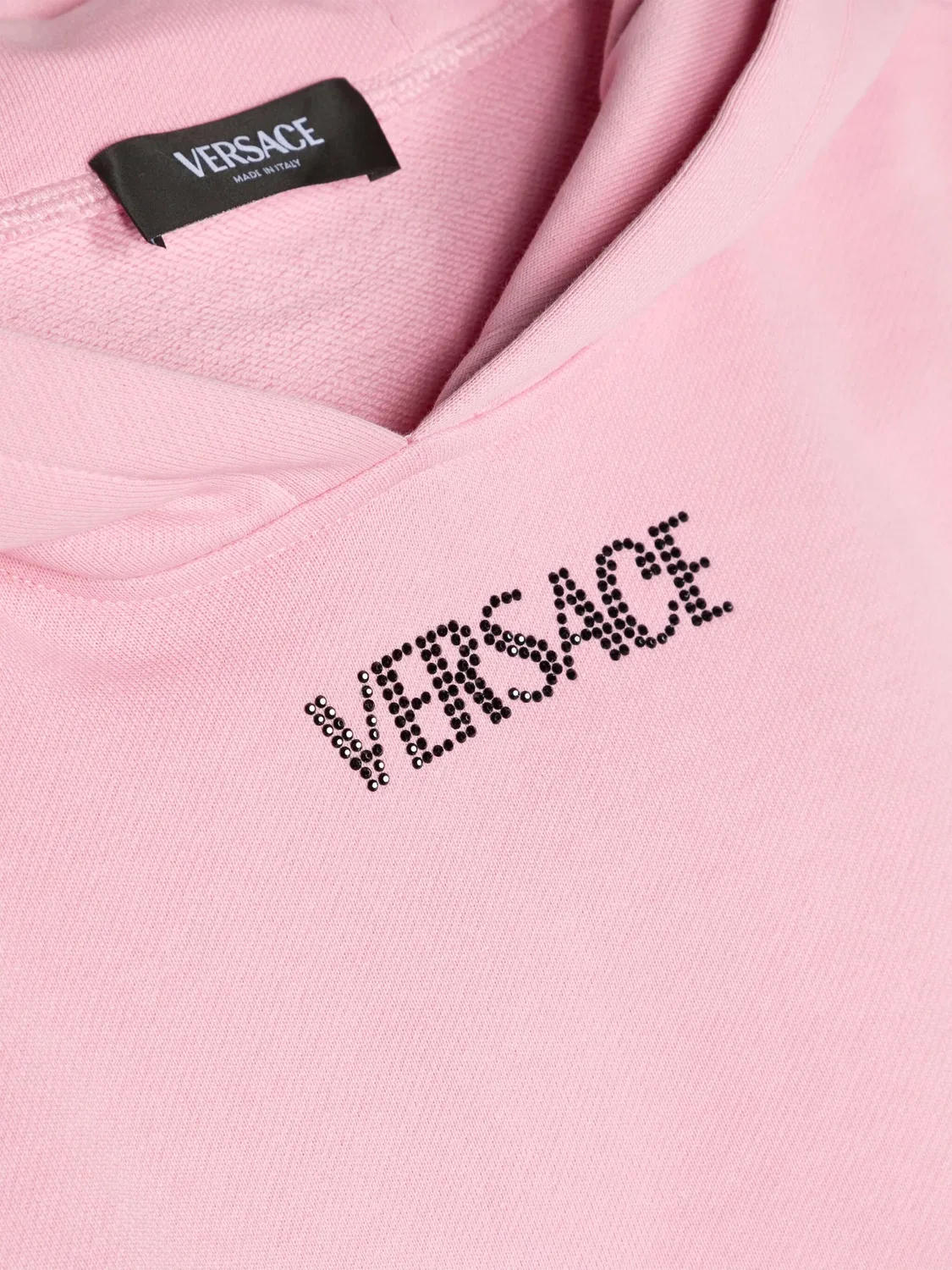 Худи с логотипом Versace, розовый — фото 3