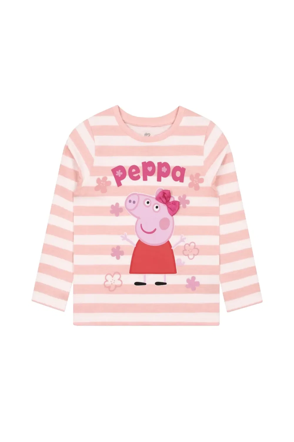 Детский лонгслив с 3D-бантом Peppa Pig, Multi