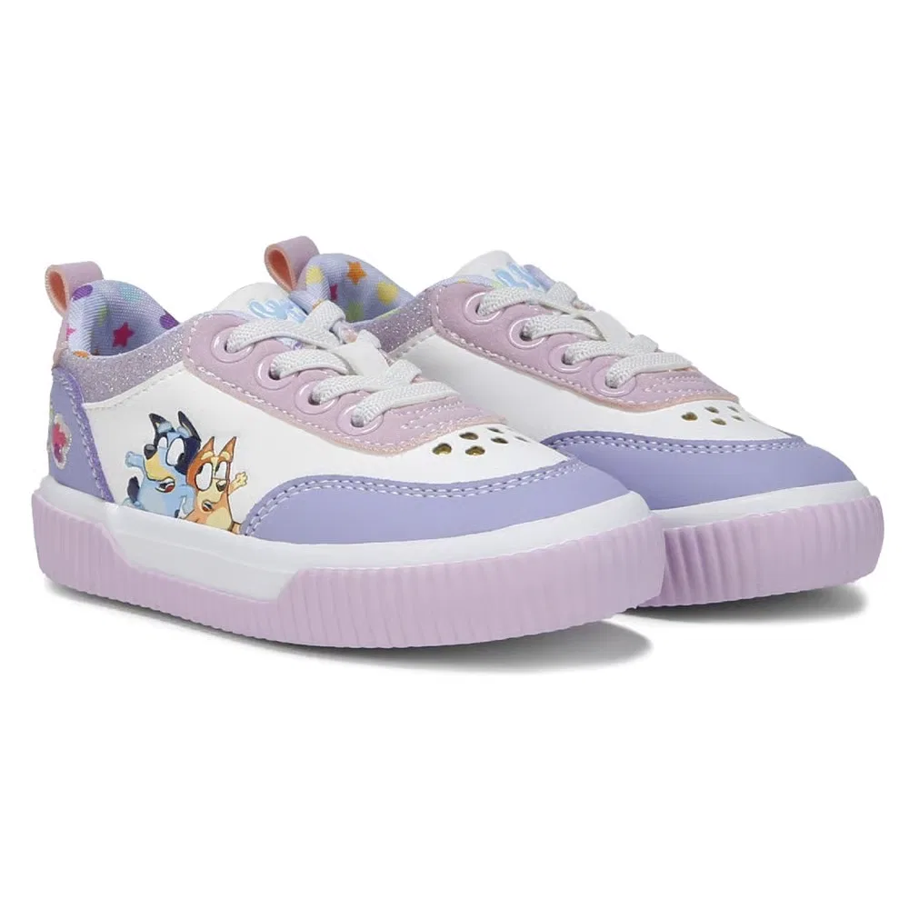 Детские синие кроссовки для малышей Bluey, Pink Multi