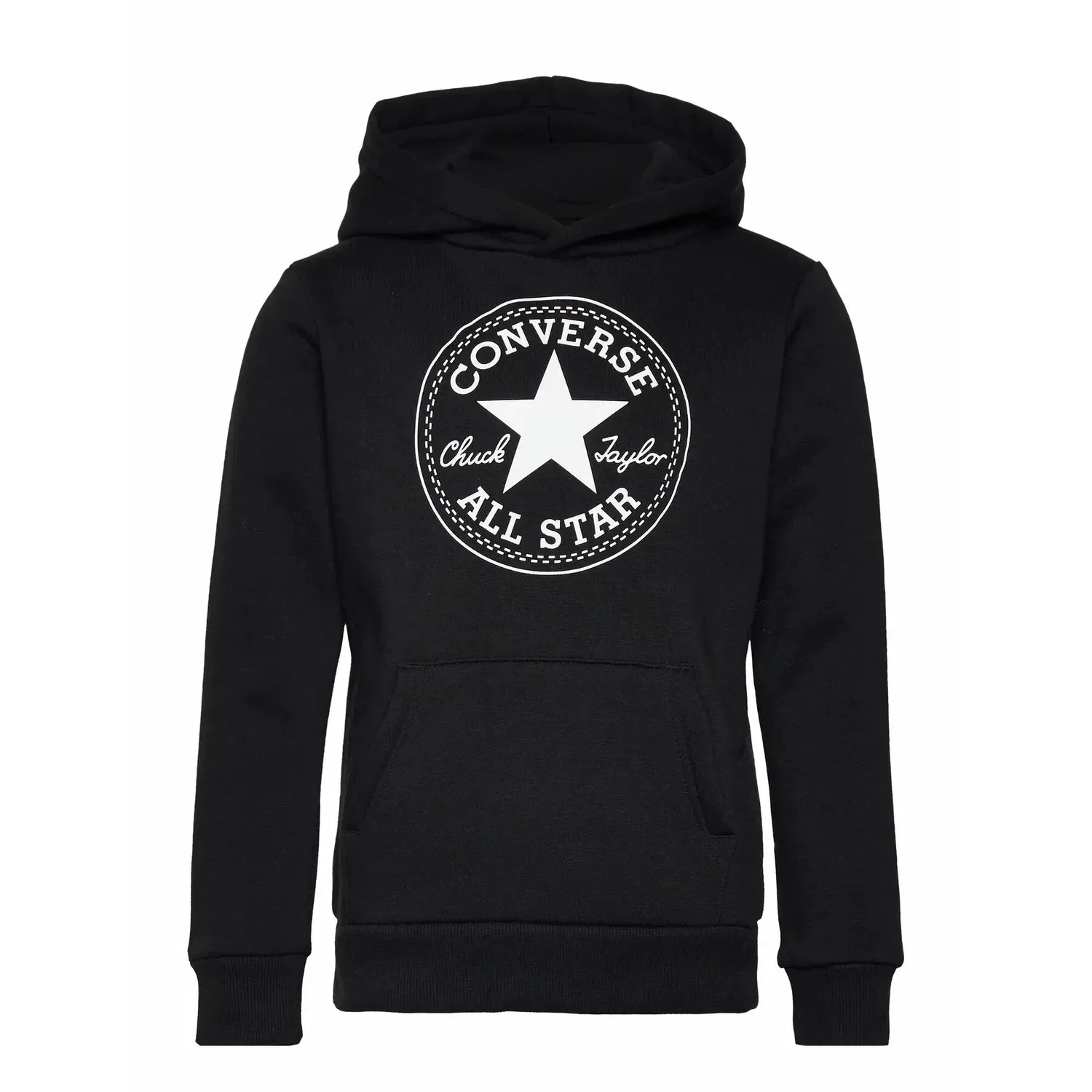 Детское худи с флисом Converse Fleece CTP Core Po, Черный