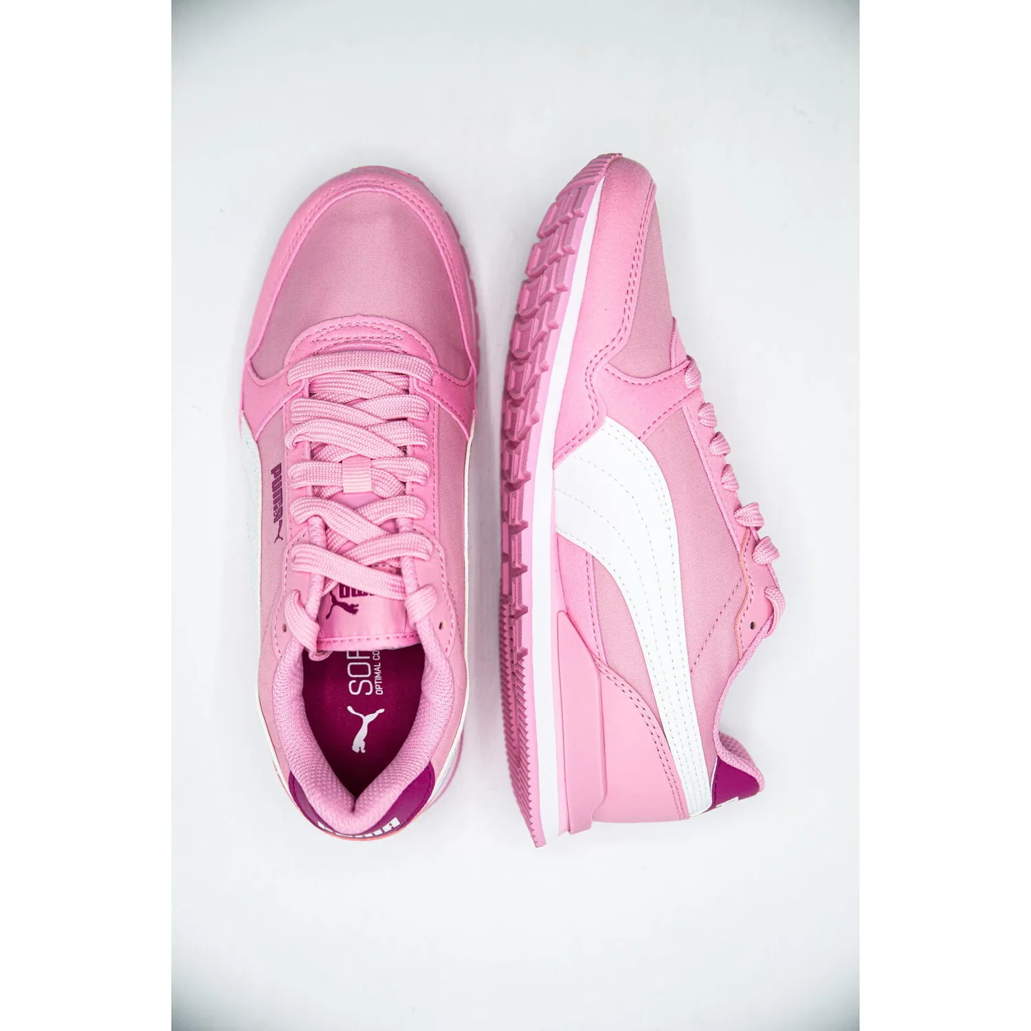 Детские кроссовки ST Runner V3 NL JR Puma, Rosa — фото 2