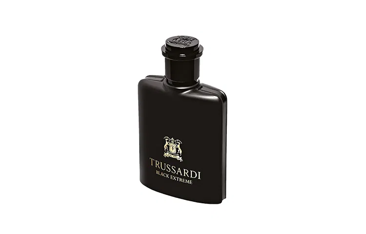 Мужской парфюм Uomo Cool Black с кожаным ароматом Leather Scent Family, TRUSSARDI, 50мл, Черный