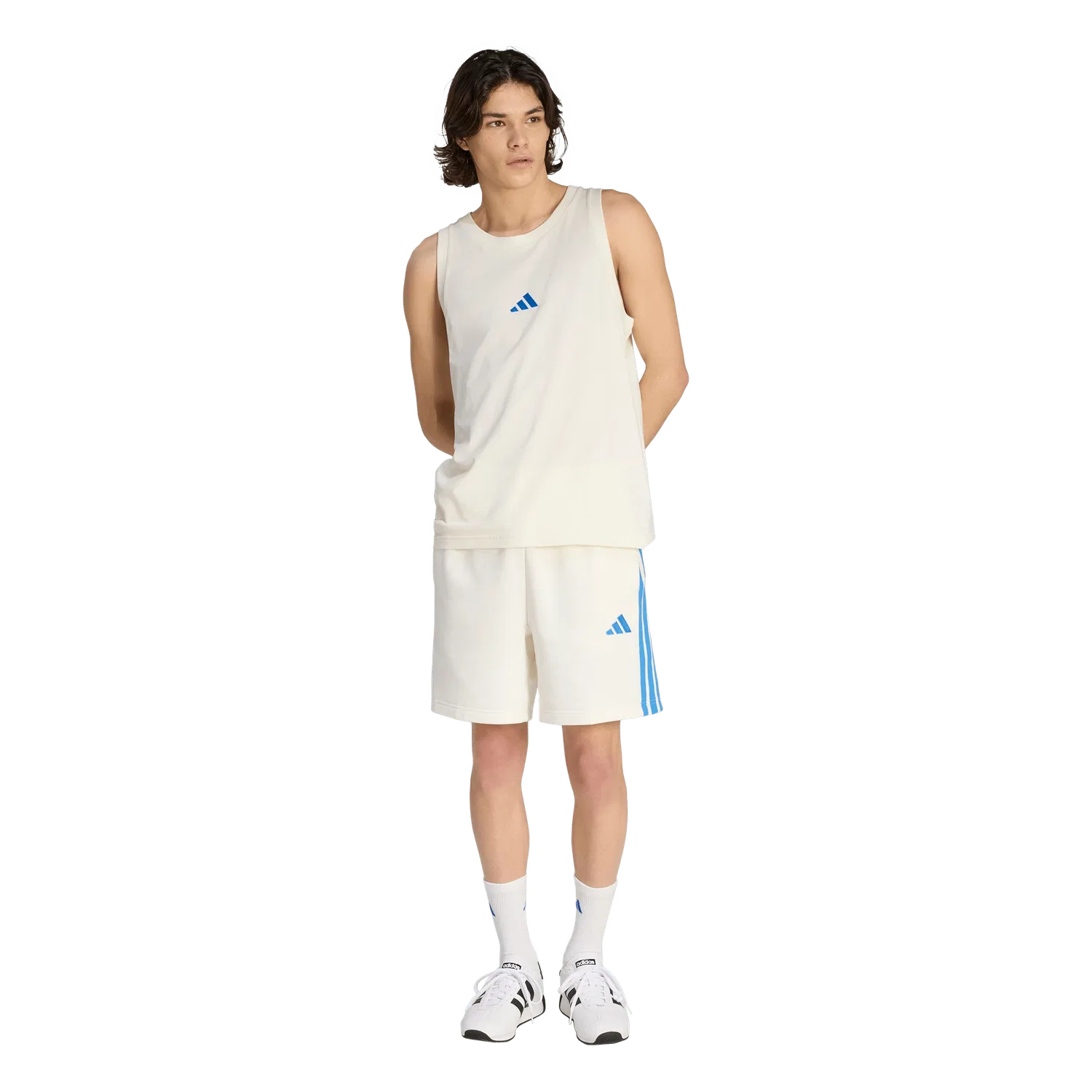 Майка Adidas, бежевый — фото 4