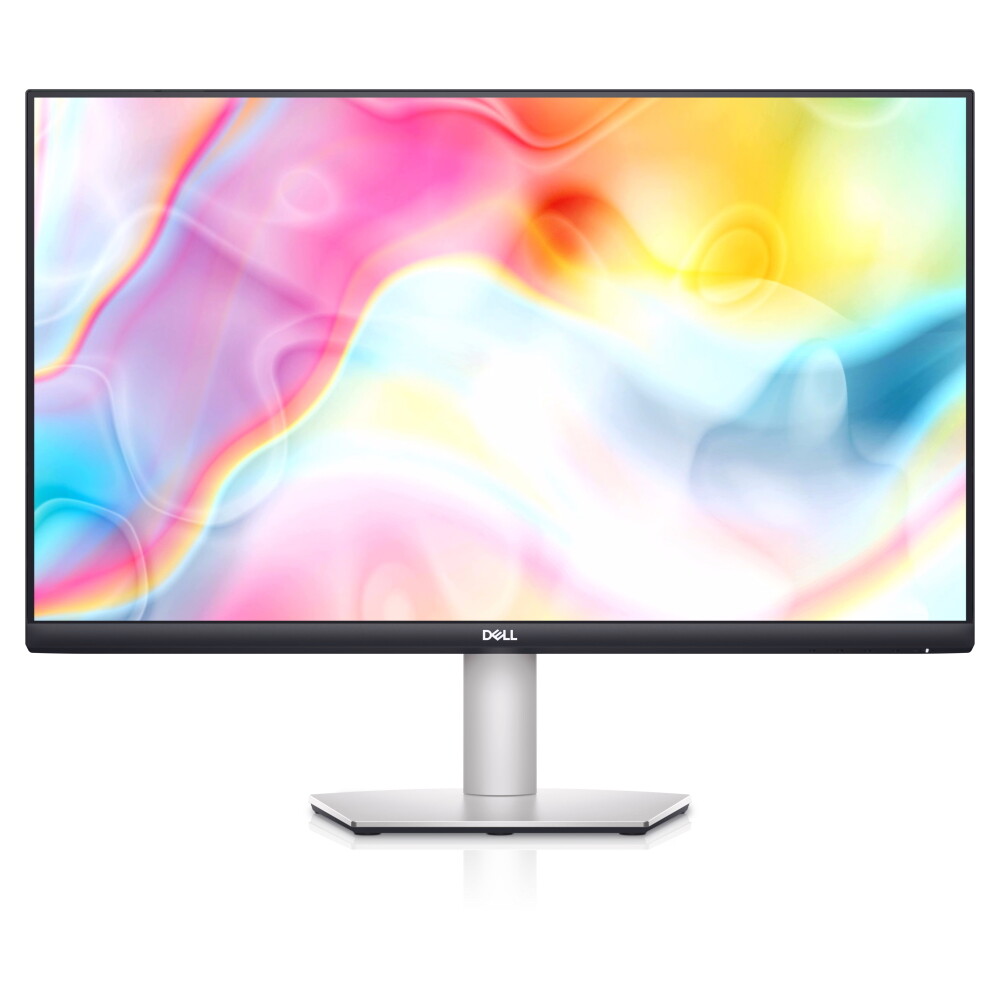 

Монитор Dell S2722QC, 27", 3840x2160, 60 Гц, IPS, черный, серебристый
