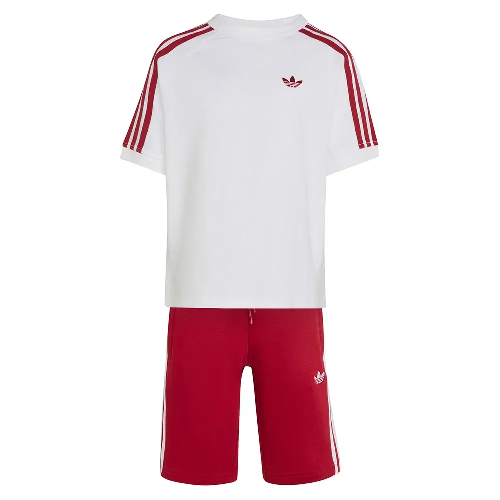 Комплект футболка и шорты Adidas Originals, красный — фото 3