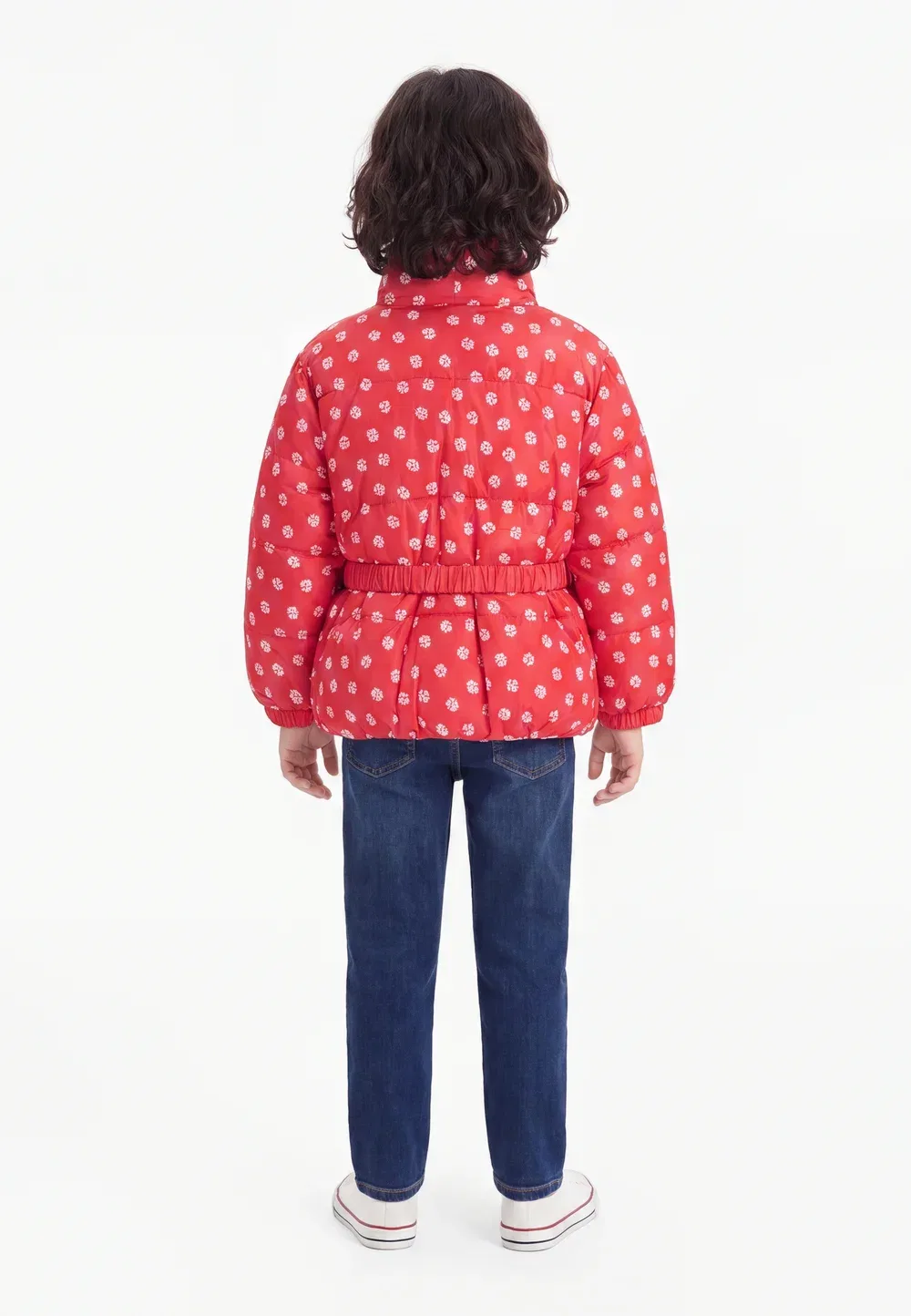 Зимняя куртка Stella Mccartney Kids, Red/White — фото 2