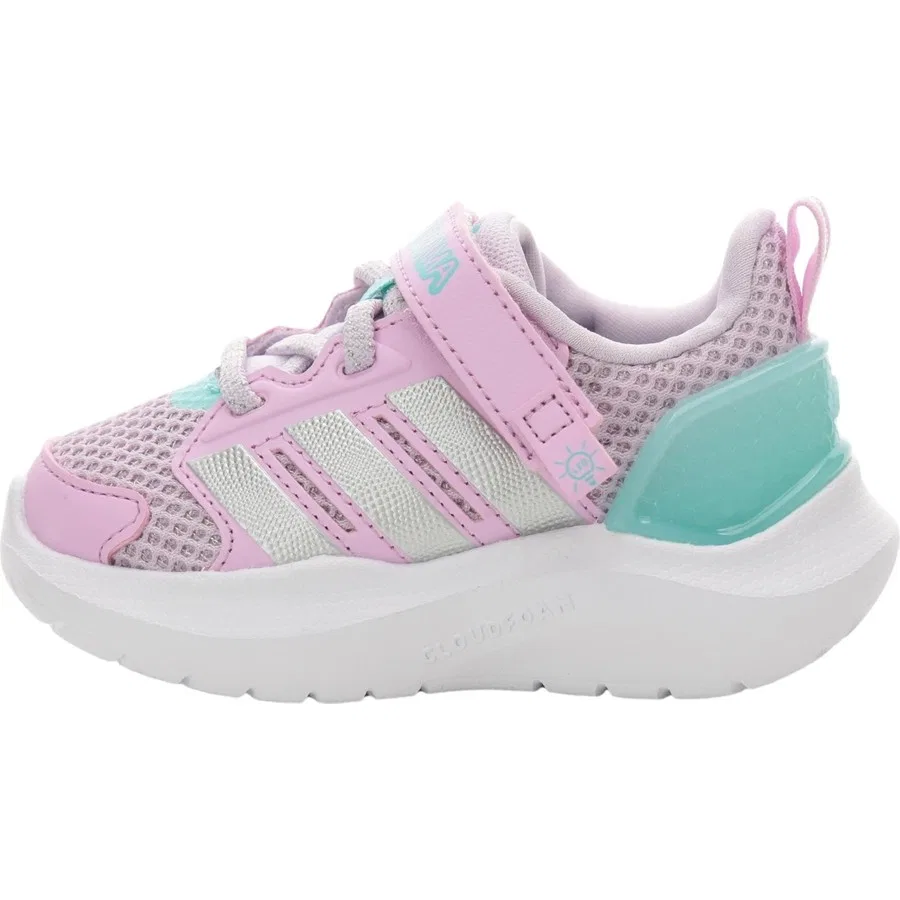 Детские спортивные кроссовки с длинным шнурком Lightorama Rnr El I adidas, Фиолетовый