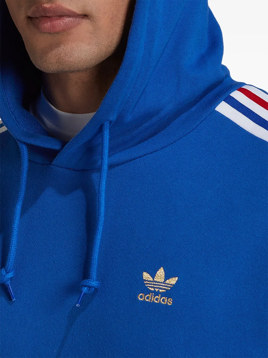 Худи FB Nations 3-Stripes Adidas, синий — фото 2