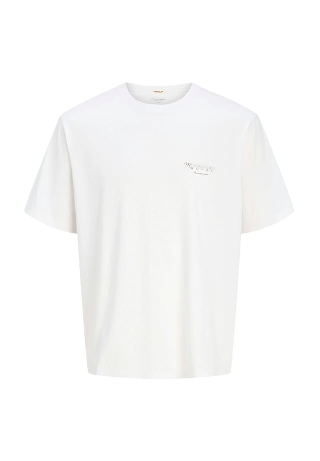 

Хлопковая футболка Originals By Jack & Jones, белый