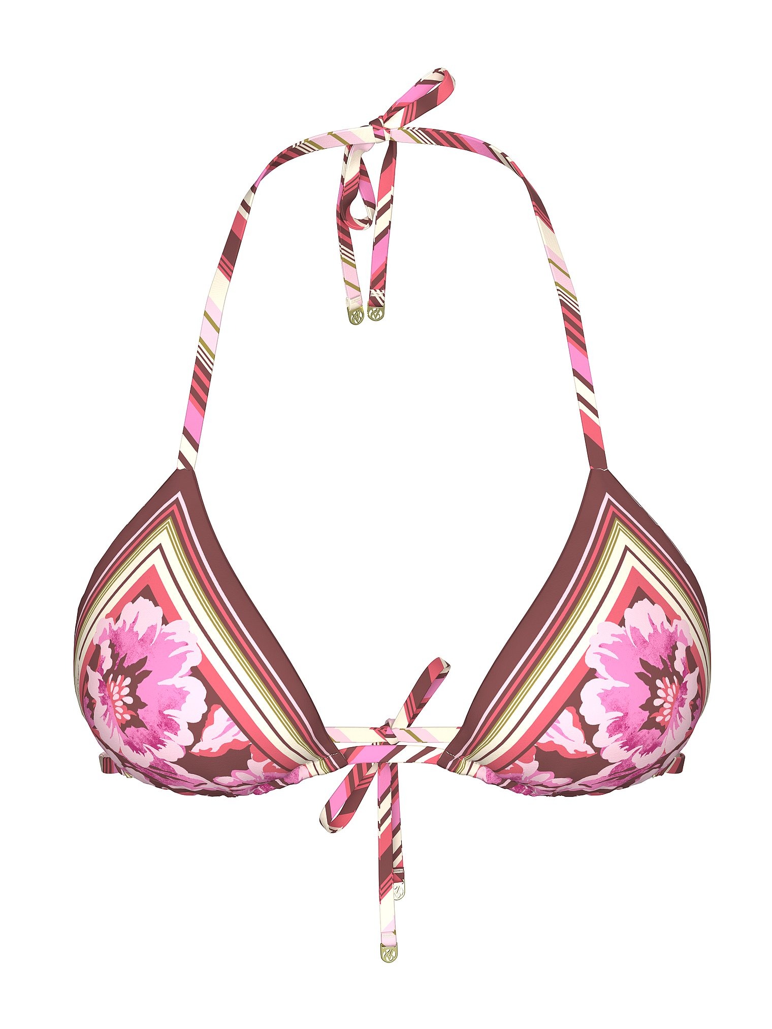 

Купальник Victoria's Secret Swim Boho Beach Triangle Bikini, розовый