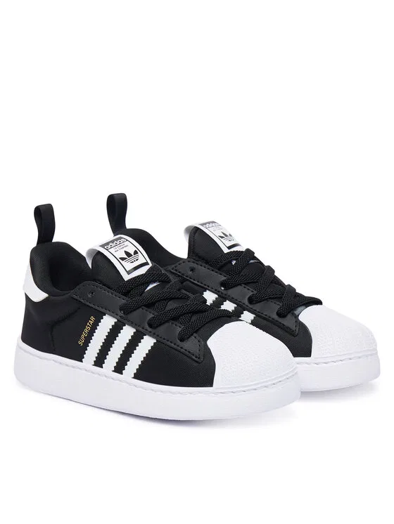 Кроссовки Superstar Quickon Adidas, черный — фото 2