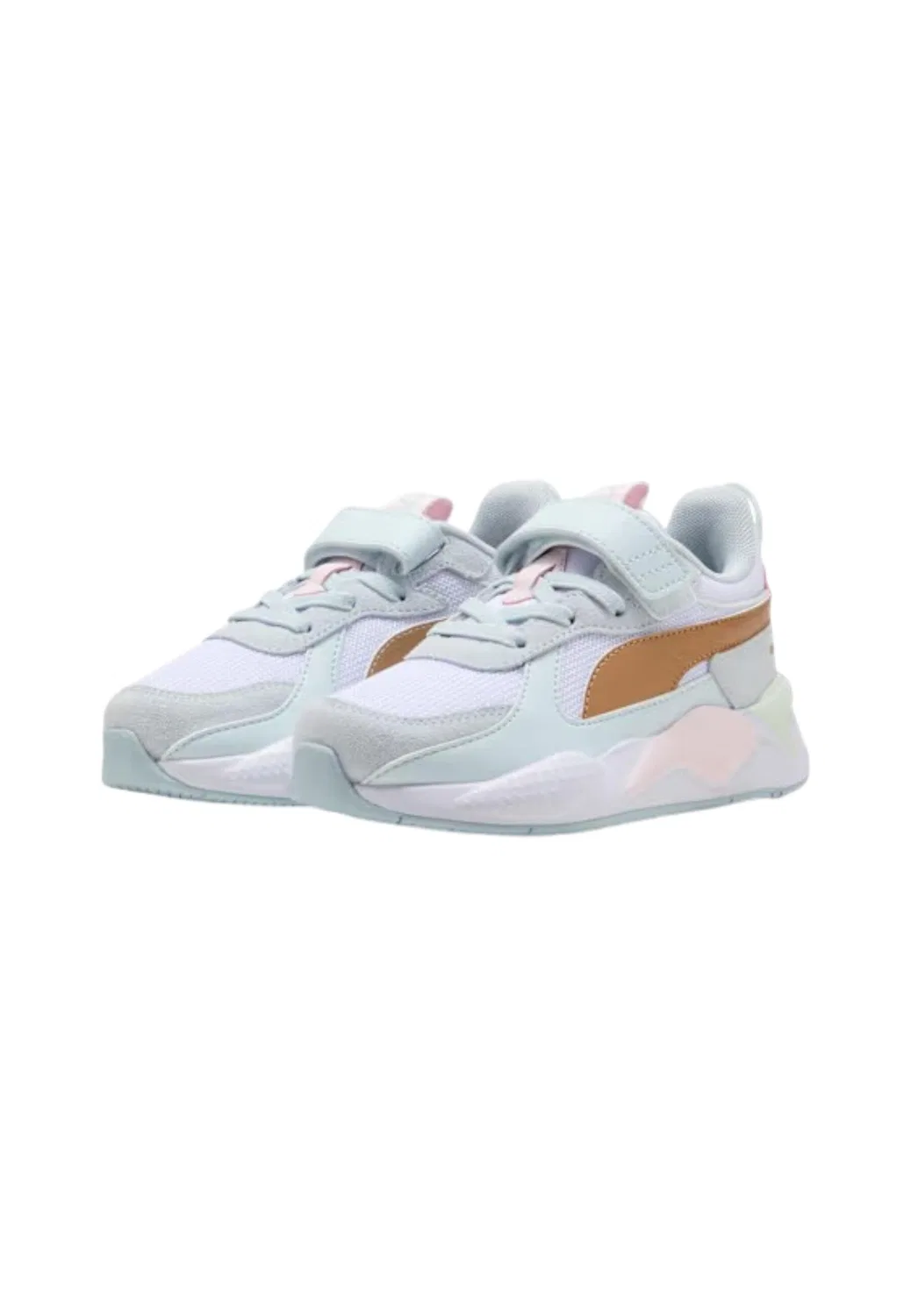 Детские кроссовки с технологией RS-X Puma, Bunt Fluoreszierendes Ultrapink — фото 3