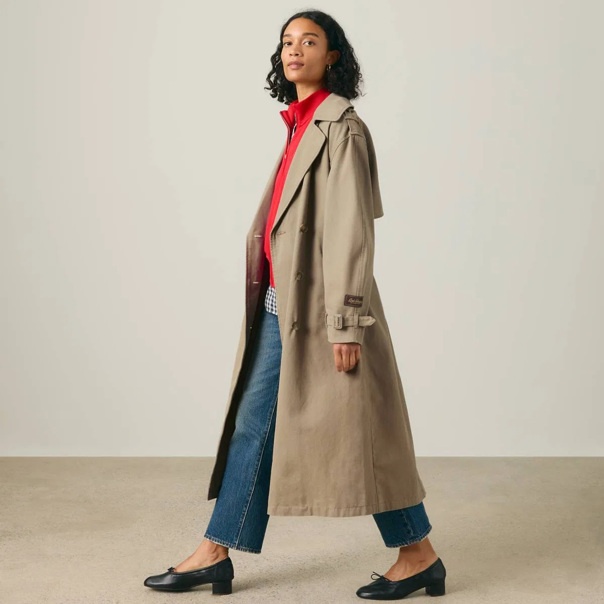 Тренч Serena Levi's, Fallen Rock - Brown — фото 3