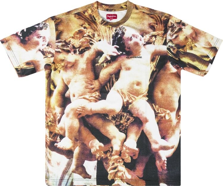 

Футболка Supreme Putti T-Shirt 'Multi', разноцветный, Коричневый, Футболка Supreme Putti T-Shirt 'Multi', разноцветный