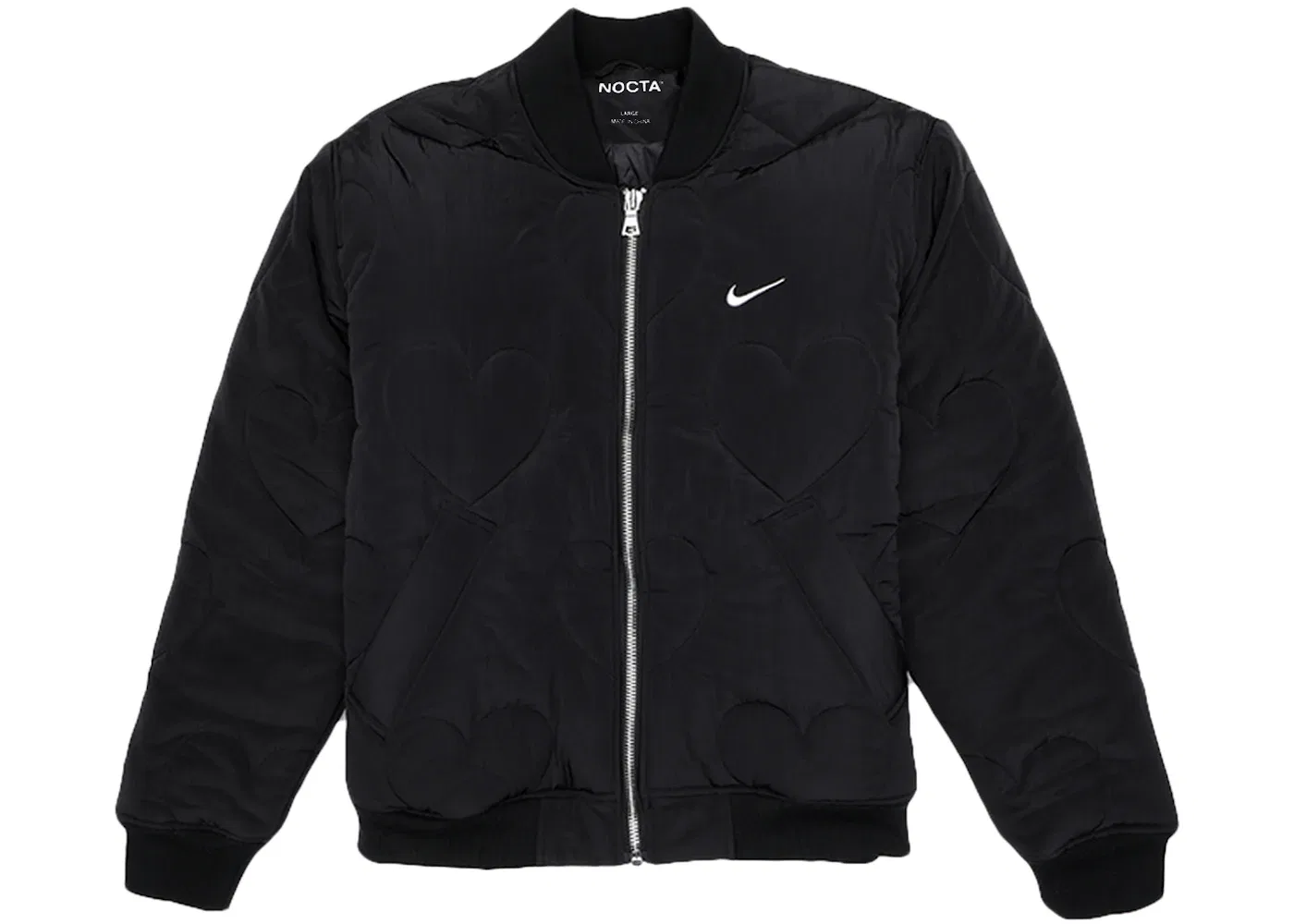 Мужская куртка-бомбер с квилтингом Nike x Drake Certified Lover Boy, Black