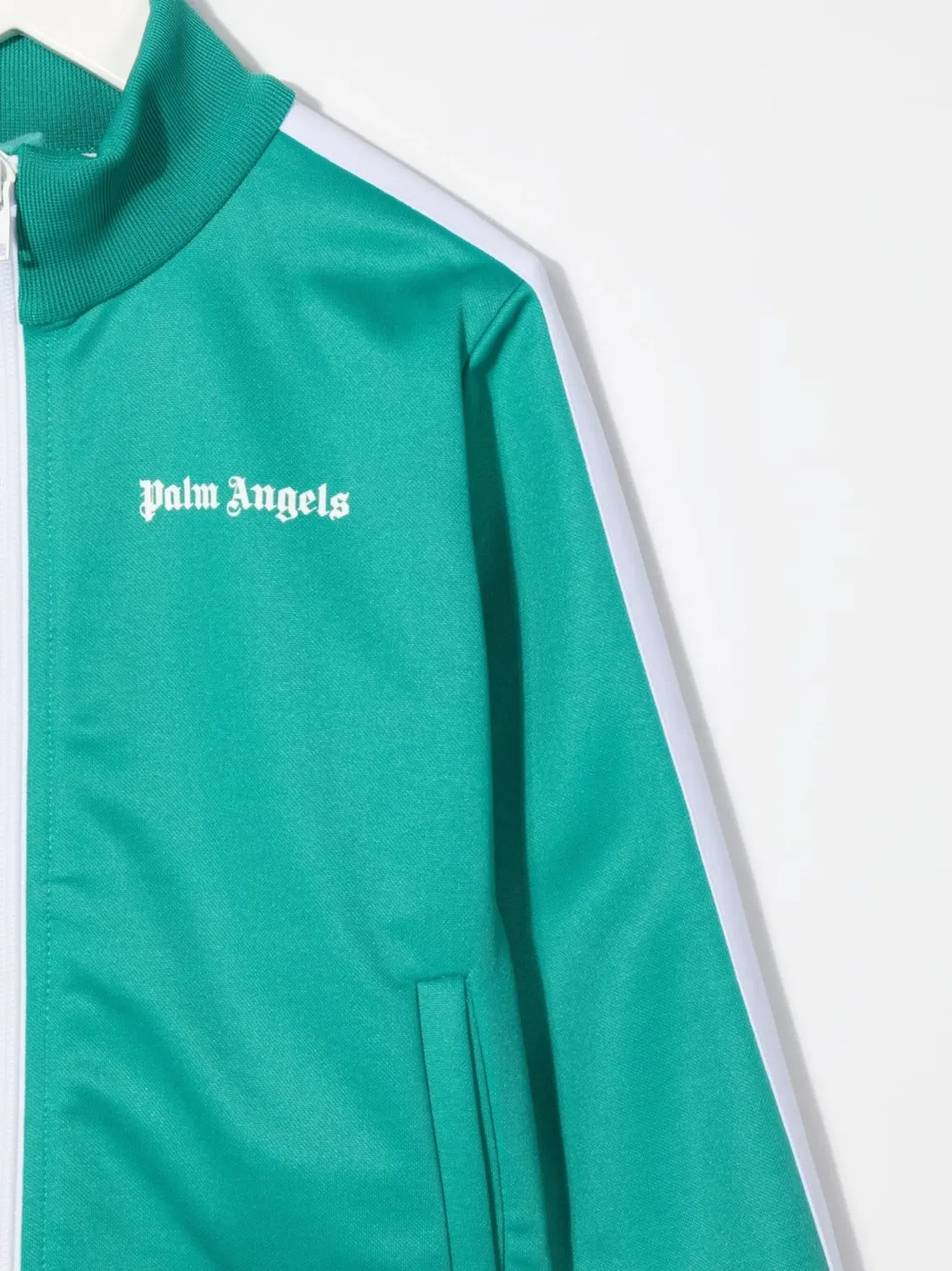 Palm Angels Трек-куртка на молнии, синий — фото 2