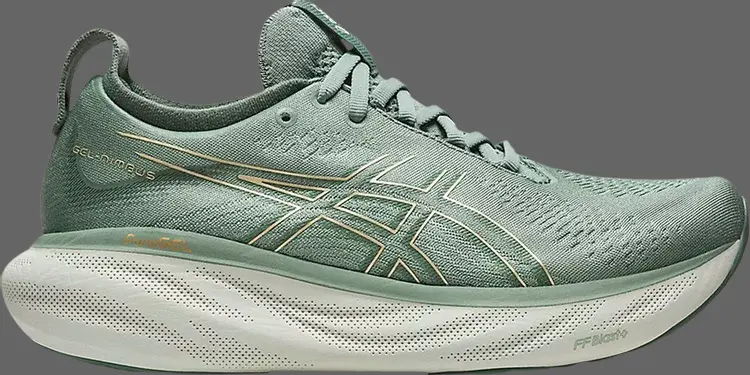 

Кроссовки wmns gel nimbus 25 'slate grey champagne' Asics, серый