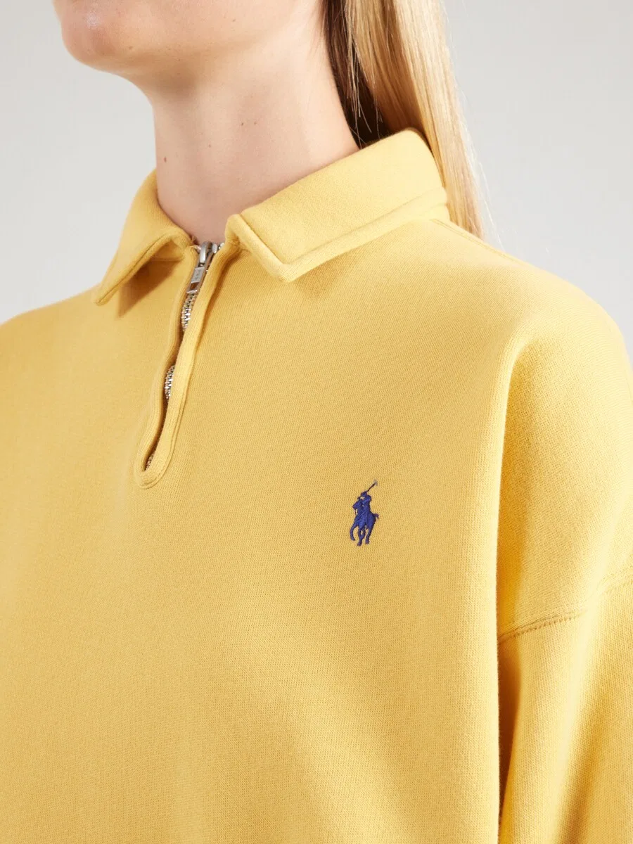 Толстовка Polo Ralph Lauren желтого цвета — фото 3