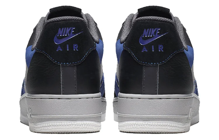 Кроссовки Nike Air Force 1 Low Atmosphere Grey Game Royal — фото 4