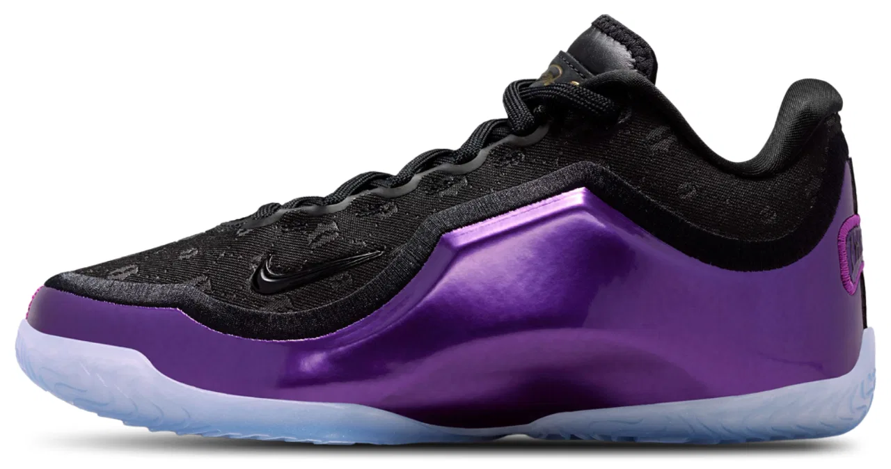 Кроссовки для мальчиков LeBron XXIII Nike, цвет Black/Metallic Gold — фото 4