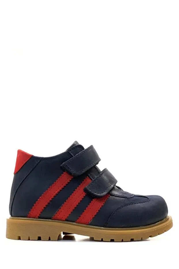 Детские ботинки для мальчиков ортопедические Tuğba Ortopedi, Navy Blue/Red