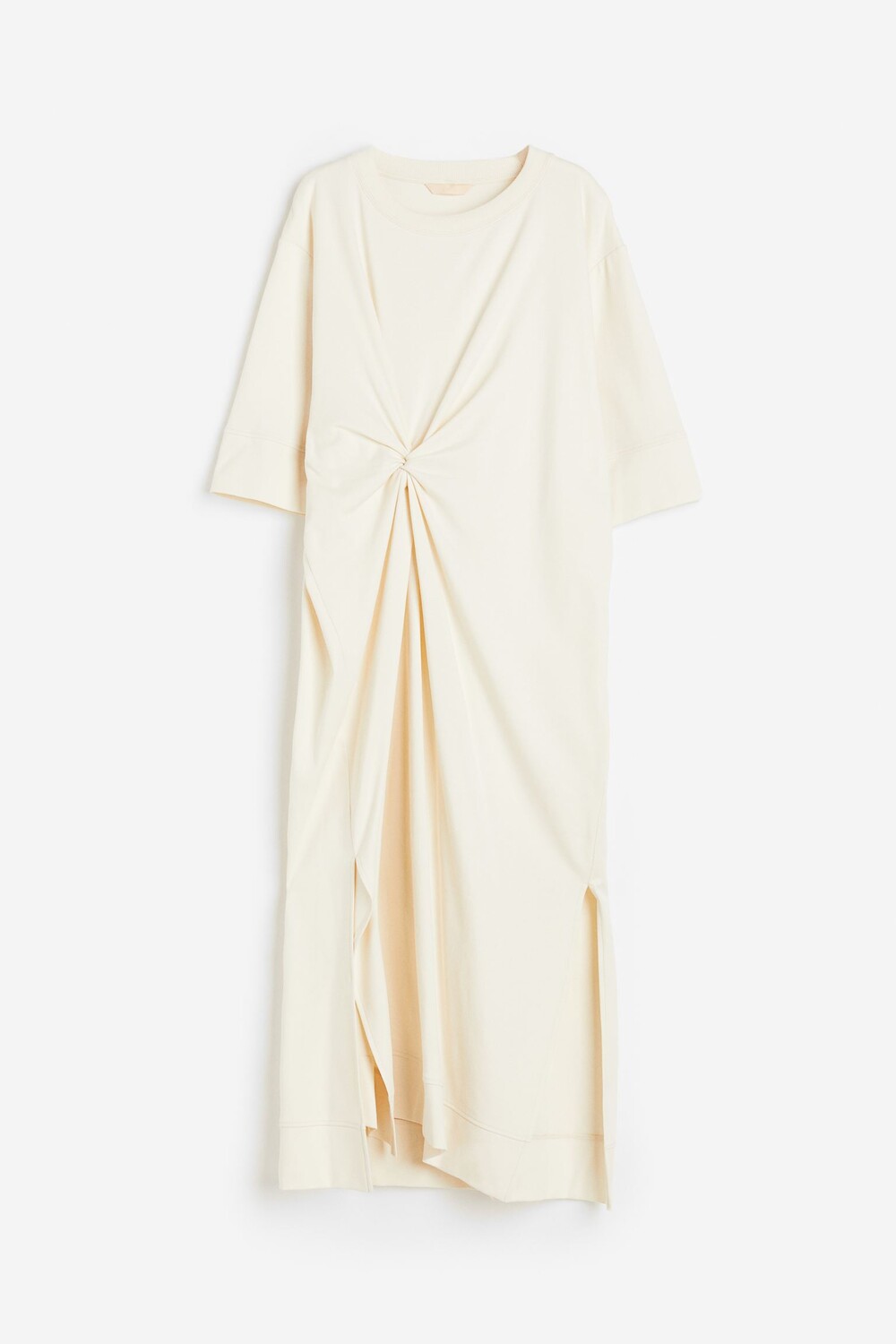 

Платье H&M Linen-blend, кремовый, Бежевый, Платье H&M Linen-blend, кремовый