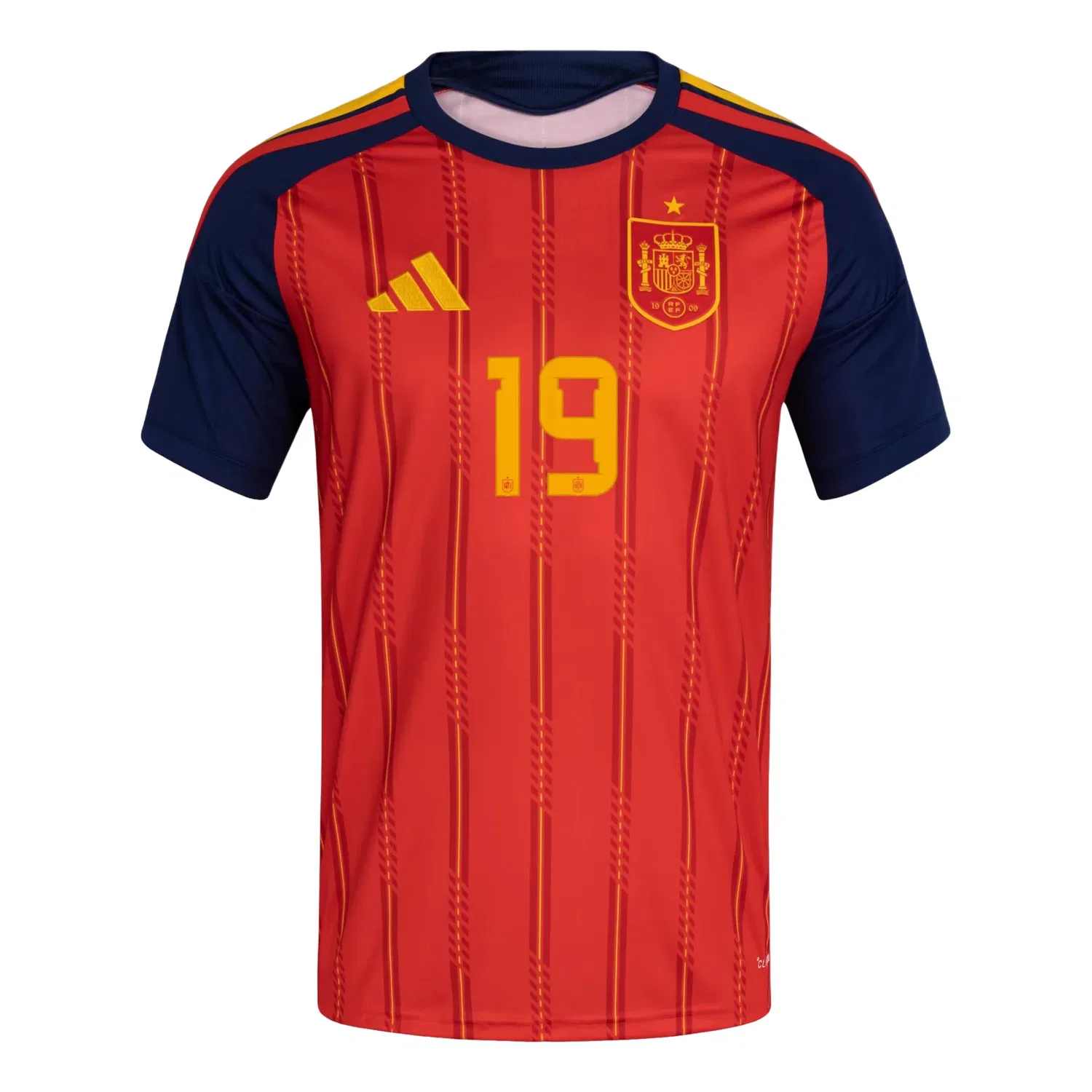 Мужская футболка Lamine Yamal Spain 26 Home Jersey Adidas, красный — фото 2