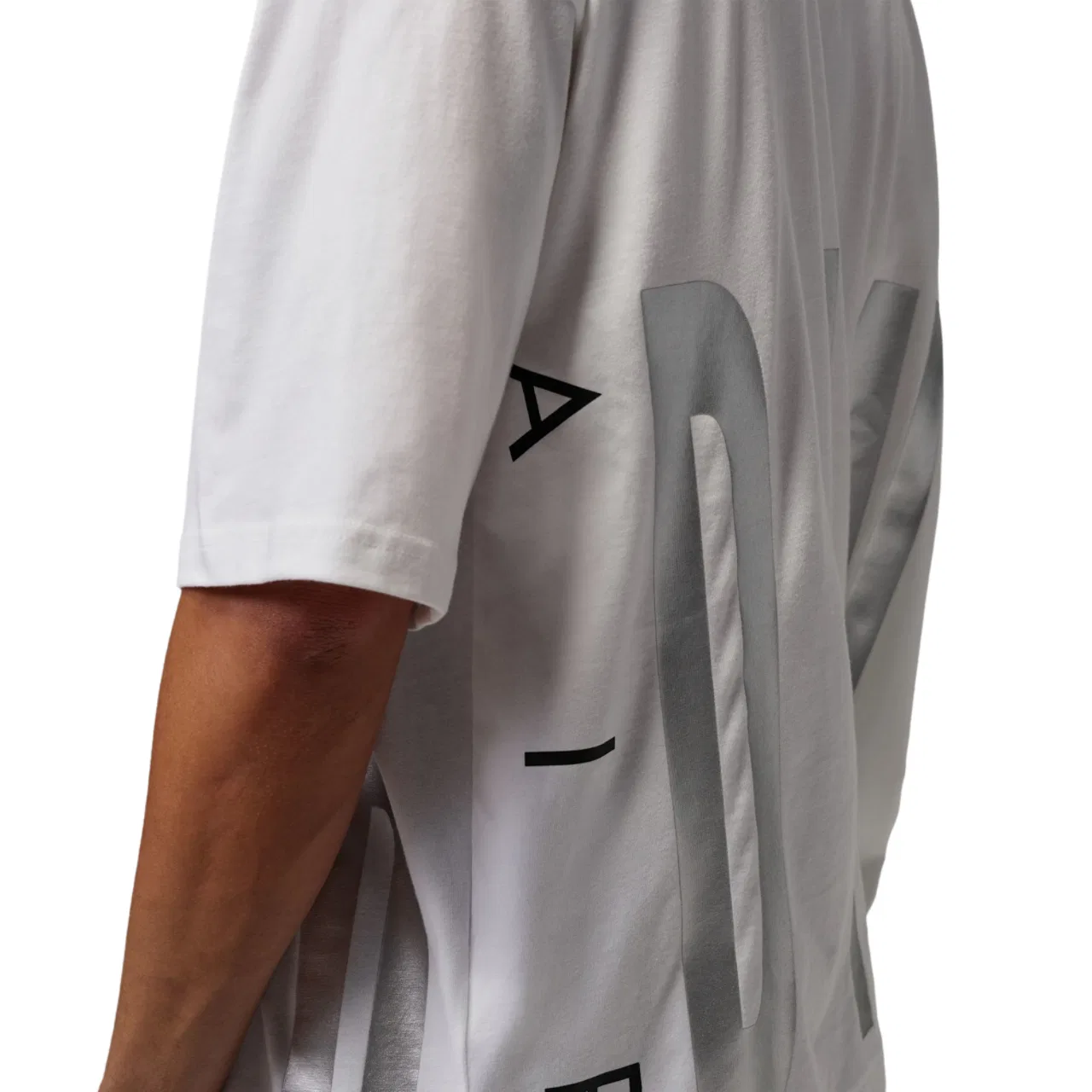 Футболка мужская Oversized Jordan, белый/черный — фото 3
