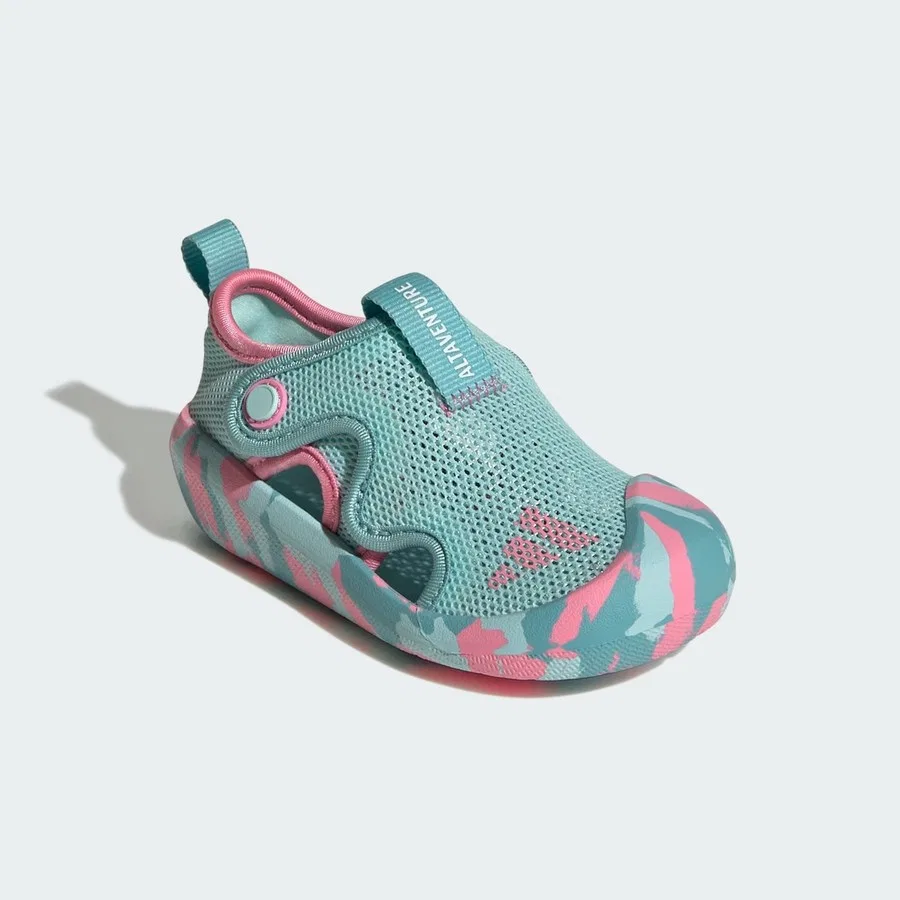 Детские спортивные кроссовки с быстросохнущим верхом Altaventure 3 adidas, Зеленый — фото 2