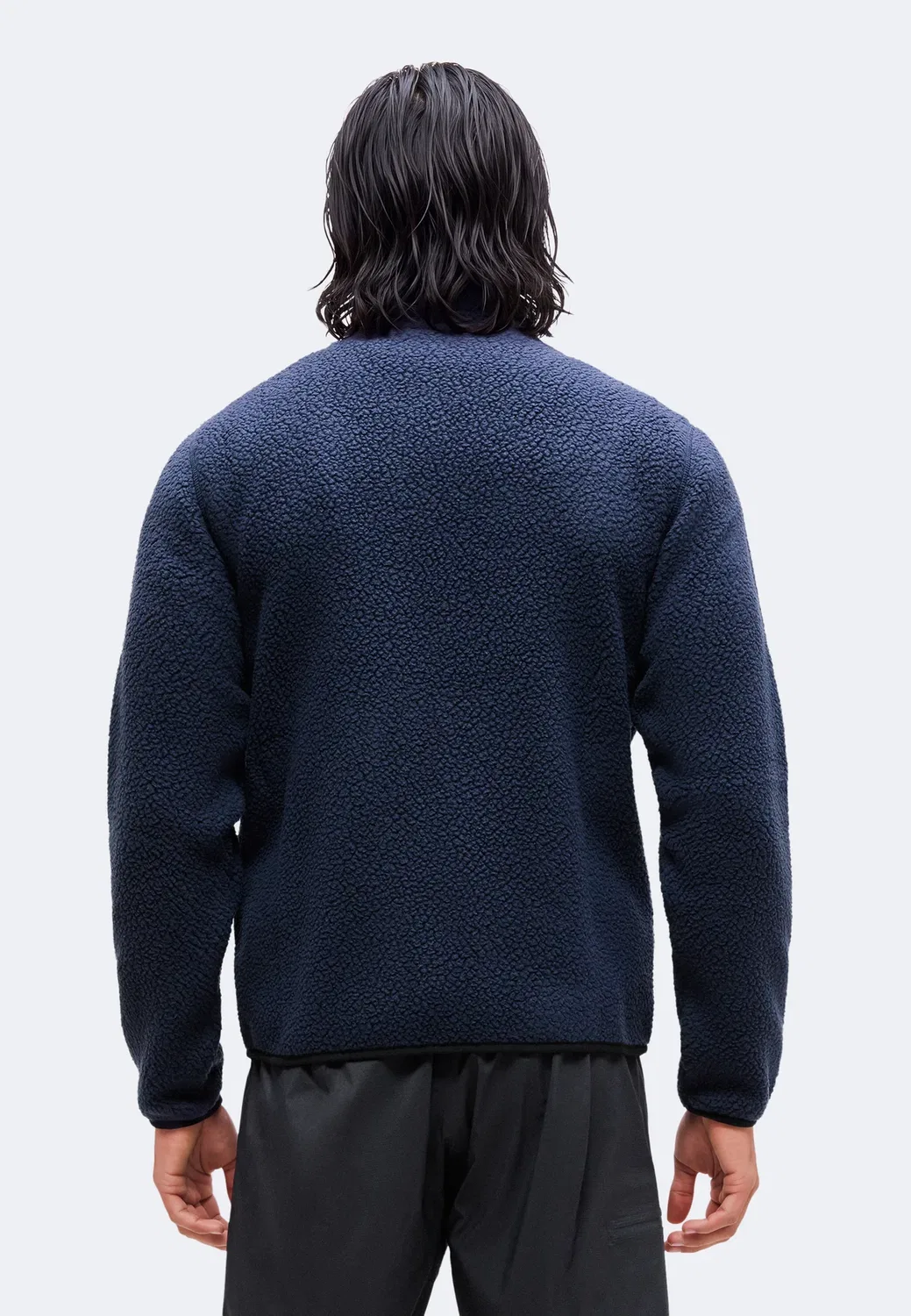 Ретро - флисовая куртка Patagonia, New Navy — фото 3
