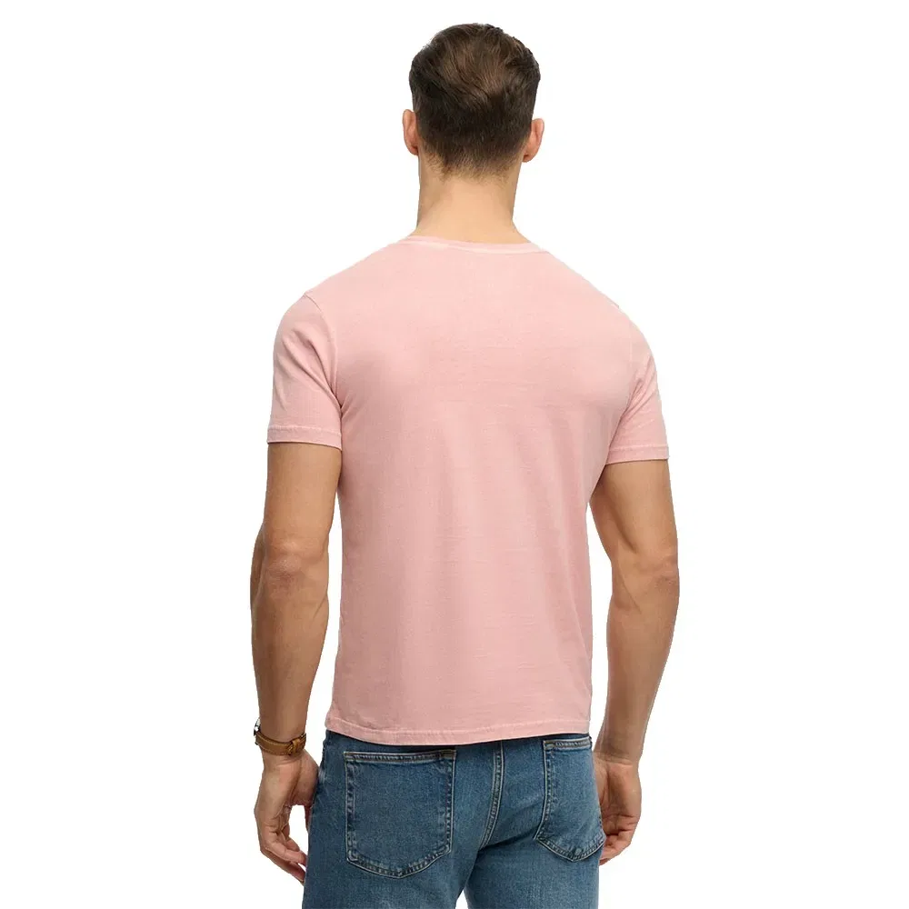 Футболка с коротким рукавом и карманом Classic Essential Superdry, розовый — фото 2