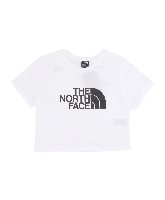 

Укороченная легкая футболка с короткими рукавами The North Face, белый