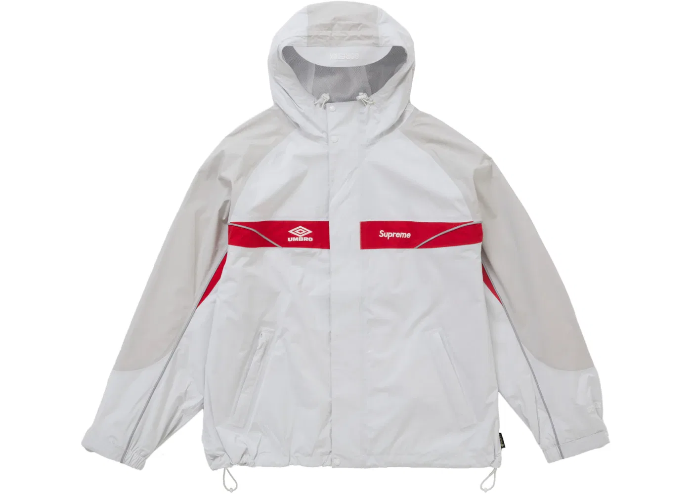 Мужская куртка Gore-Tex с капюшоном Jacket Supreme, White