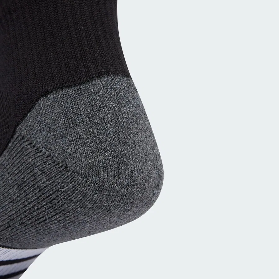 Спортивные носки ADIDAS PERFORMANCE 'Performance CLIMACOOL Cushioned Quarter 3-Pack' черного цвета — фото 3