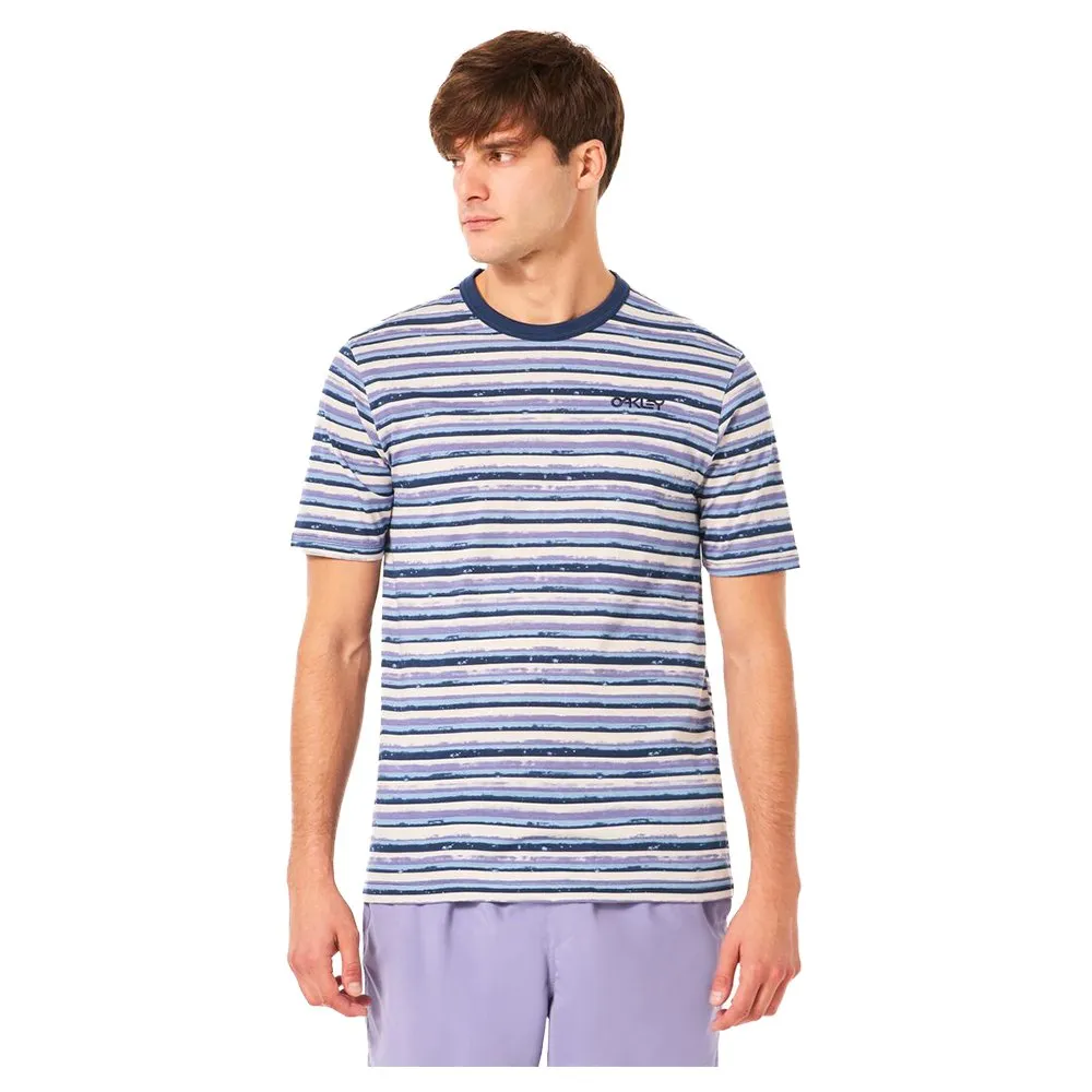 

Футболка Oakley Blurrred Stripes, синий