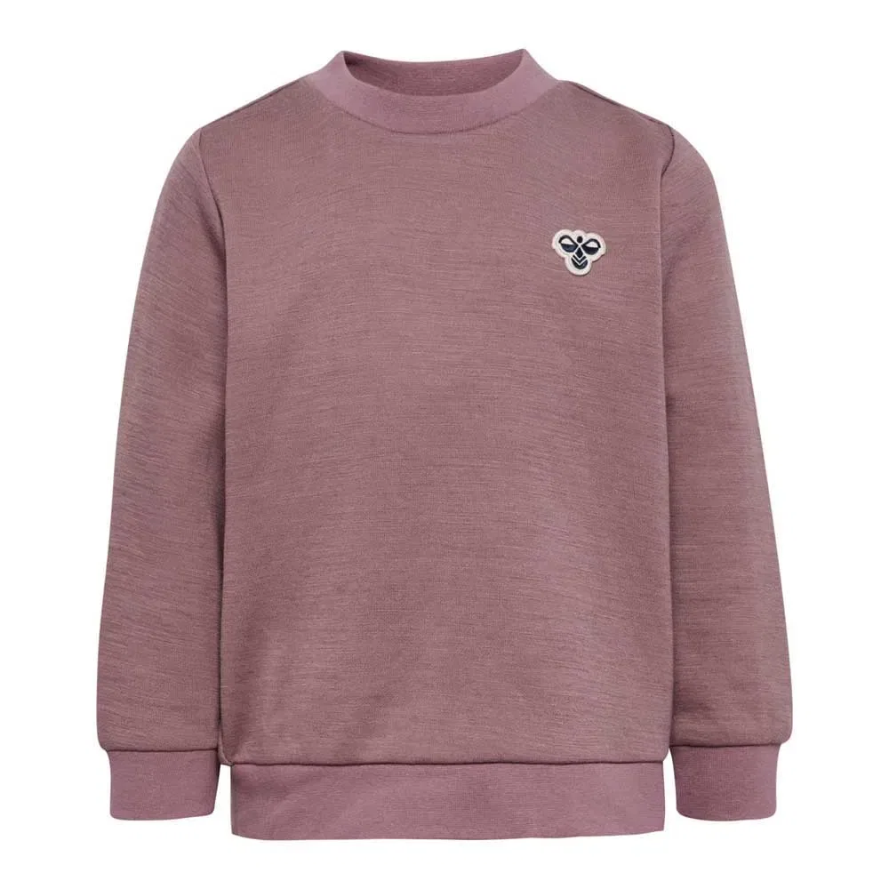 Свитшот Mini Wool Bee Hummel, фиолетовый — фото 3