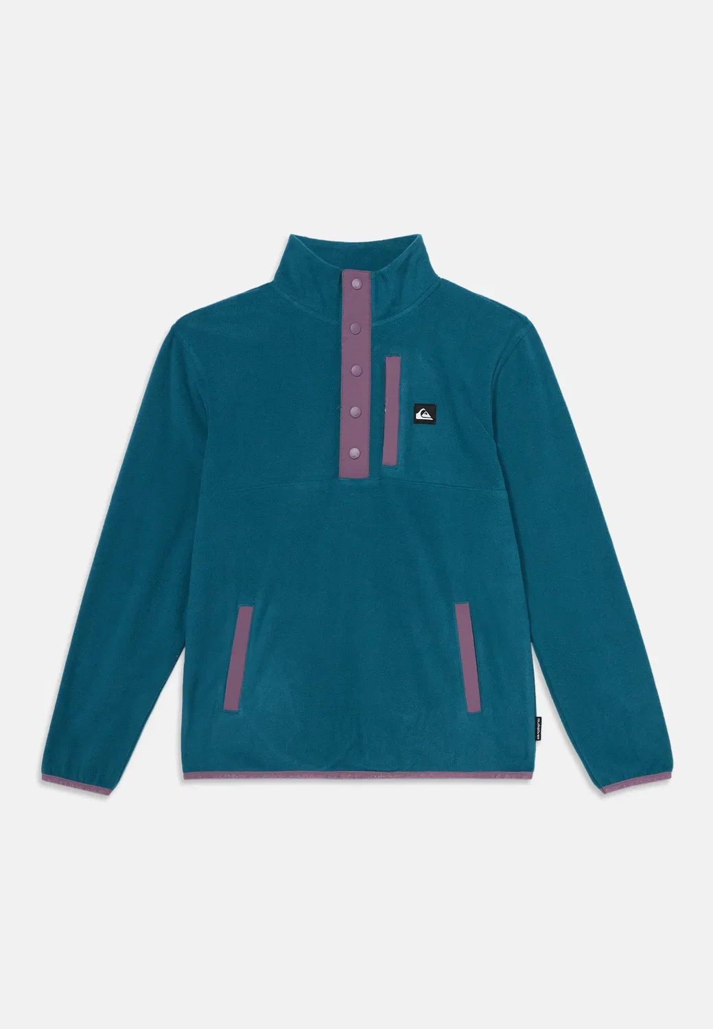 Унисекс, без указания места назначения - флисовый джемпер Quiksilver, Blue Coral — фото 3