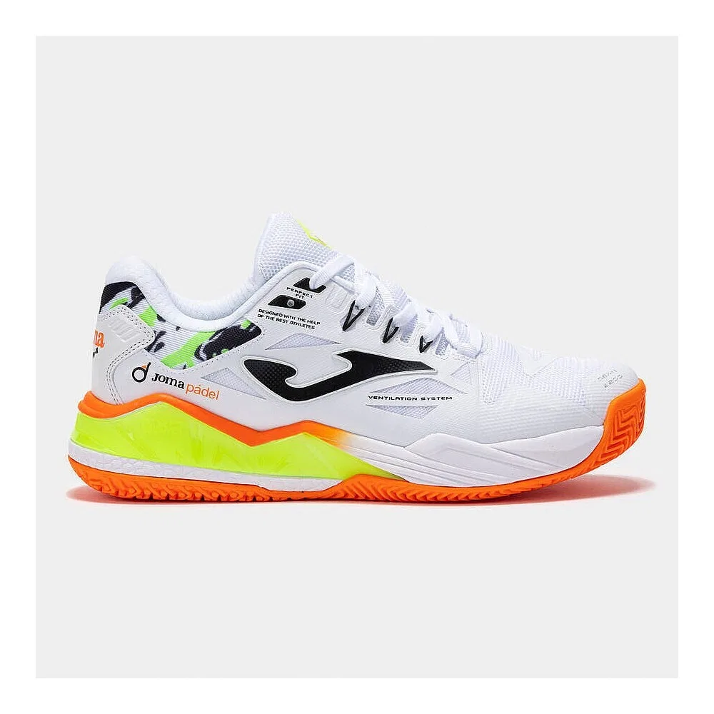 Детские спортивные теннисные кроссовки с сетчатым верхом Spin Men 2502 Joma — фото 2