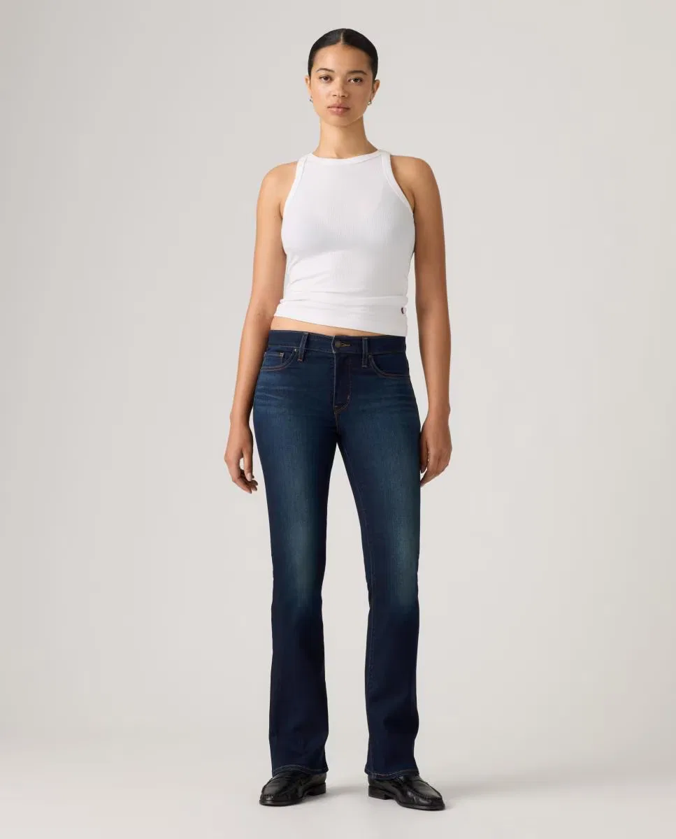 Женский джинсы-клеш со средней посадкой, Vaquero Campana 315 Shaping Bootcut, Levi's, Azul índigo