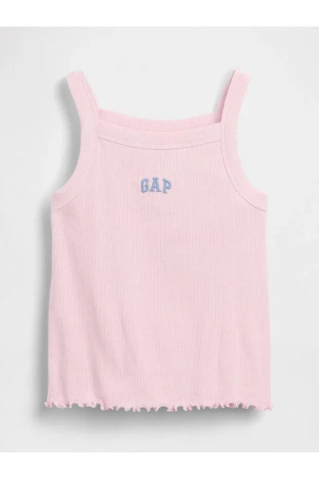 Детский топ для девочек с принтом Gap, Pink-004 — фото 4